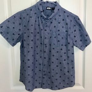 Star Wars Chambray Boys button down shirt